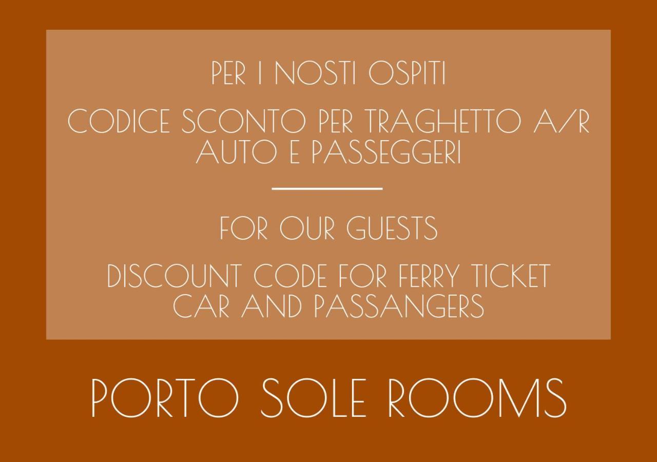 Porto Sole Rooms Portoferraio Exterior foto
